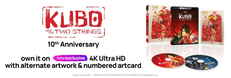 Kubo & The Two Strings hmv Exclusive 4K Ultra HD