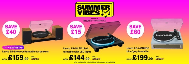 Summer Vibes: Lenco Turntable Offers