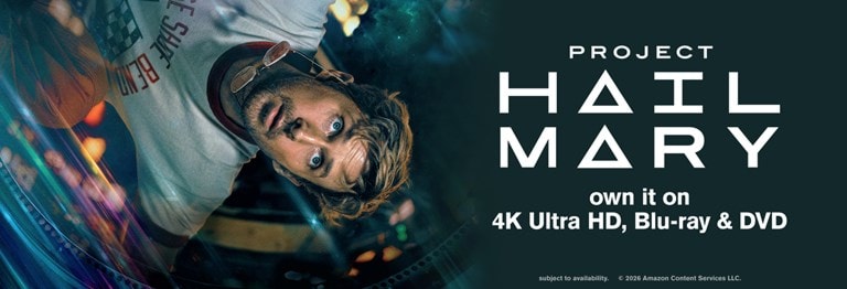 project hail mary 4k blu-ray dvd vinyl book Shop Now
