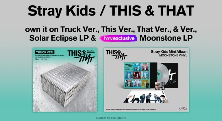 Shop Stray Kids' new album 'This & That' and catalogue on CD & Vinyl