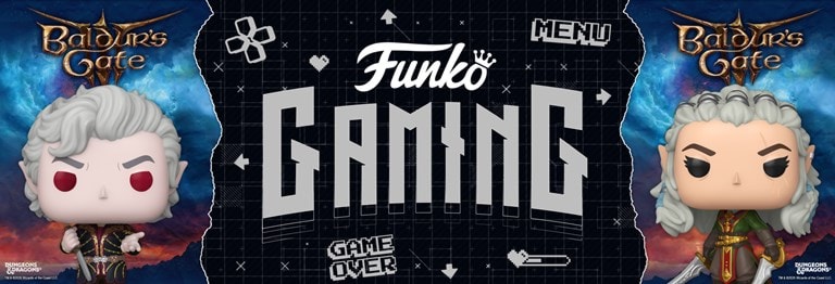 Gaming Funko Pop Vinyl Baldur's Gate FNAF Sonic The Hedgehog