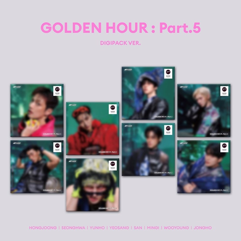ATEEZ GOLDEN HOUR Part 5 Album Release Events
