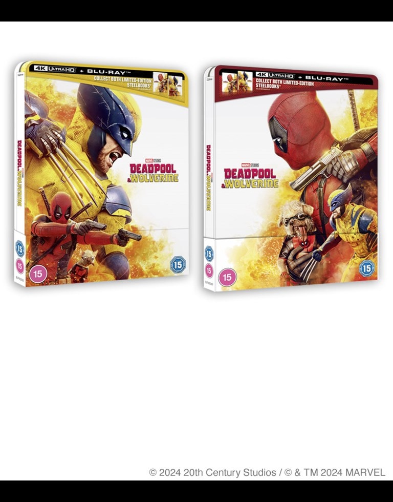 Deadpool & Wolverine Limited Edition 4K Ultra HD Steelbook