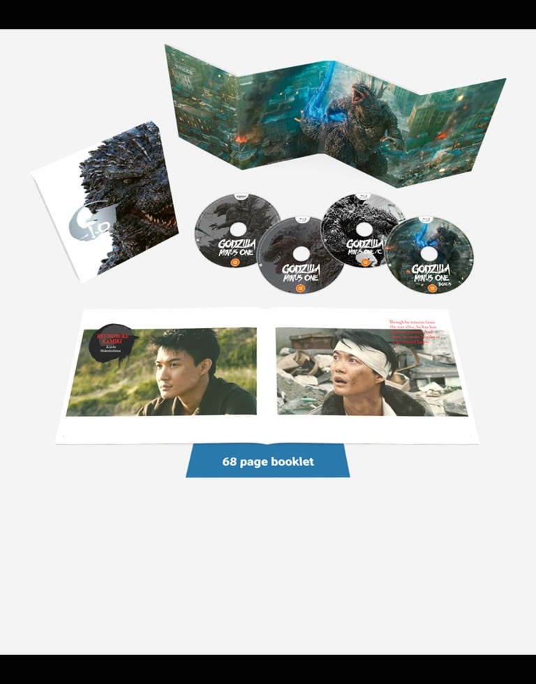 Godzilla Minus One 4K Ultra HD Deluxe Collector's Edition