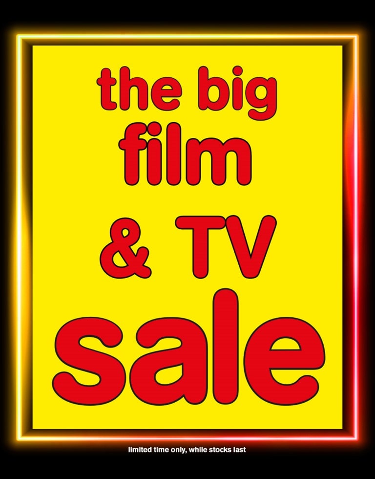 The Big Sale on Film & TV