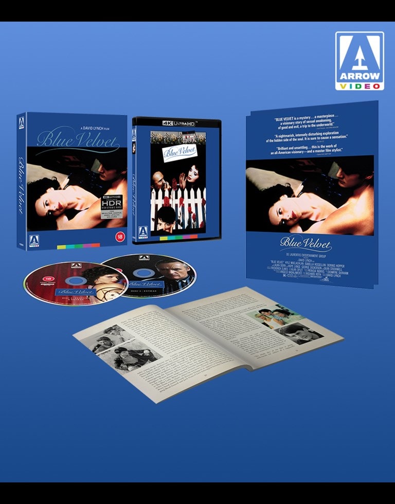 New Arrow Pre-orders | Blue Velvet Limited Edition 4K Ultra HD