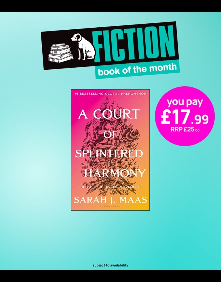 Shop A Court of Splintered Harmony: A Court of Thorns and Roses Book 6 Hardback By Sarah J. Maas. RRP £25, You Pay £17.99