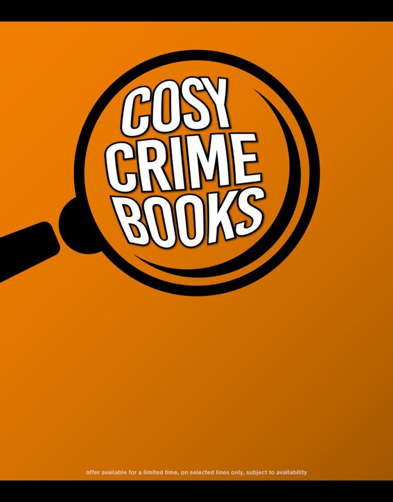 Cosy Crime Books - Buy One Get One Half Price