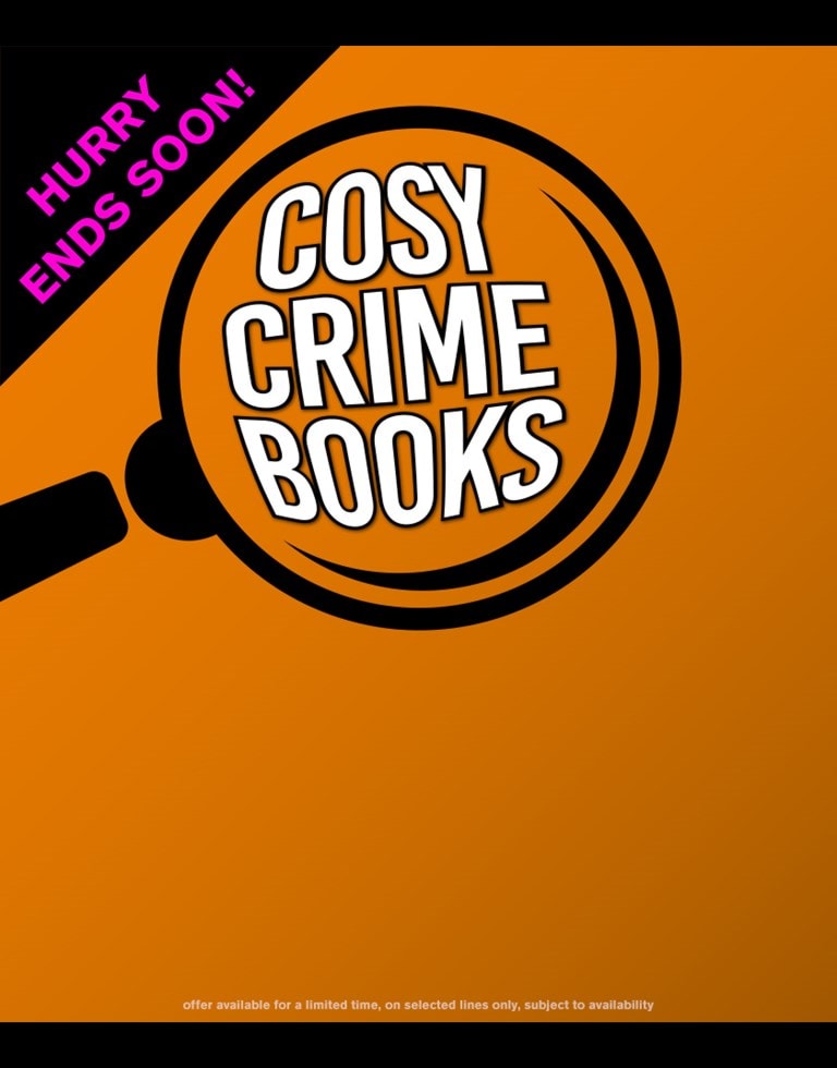 Cosy Crime Books - Buy One Get One Half Price