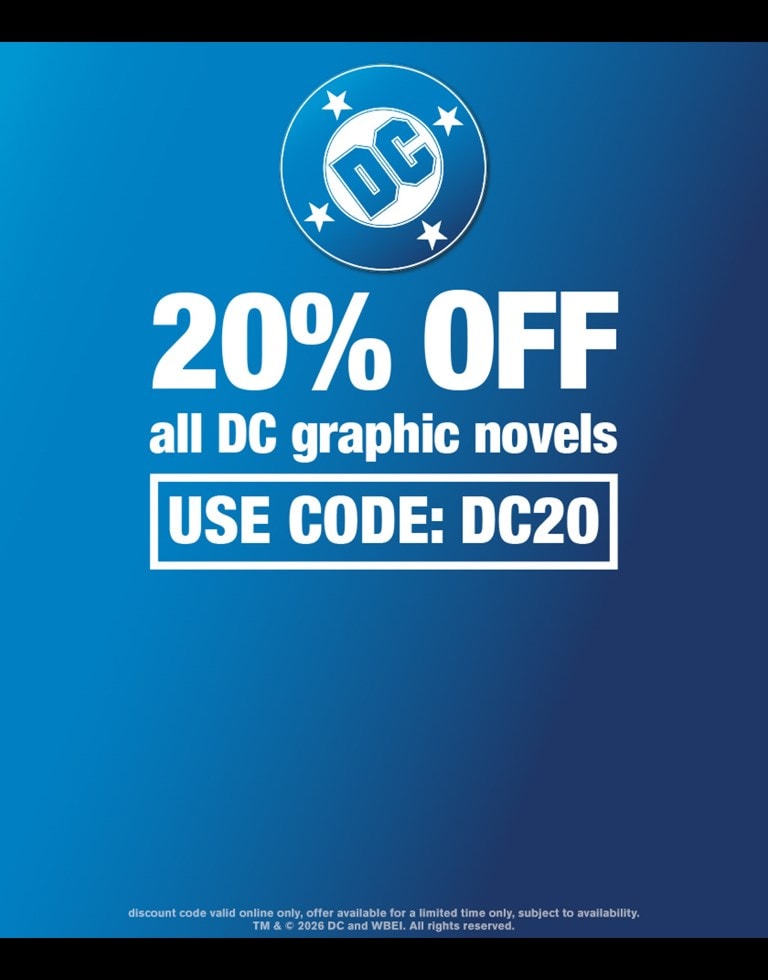 20% off All DC Graphic Novels, Use Code DC20