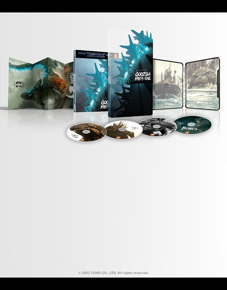 Godzilla Minus One Limited Edition 4K Ultra HD SteelBook