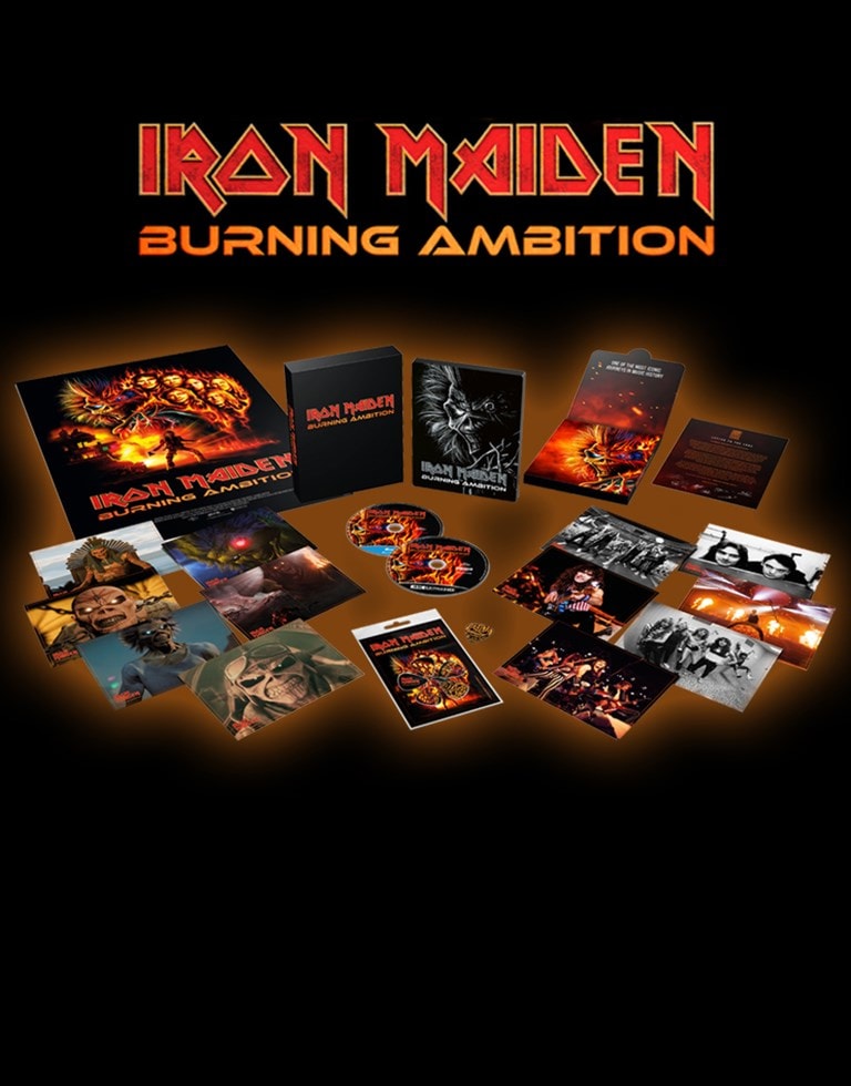 Iron Maiden: Burning Ambition 4K Ultra HD Special Edition with SteelBook