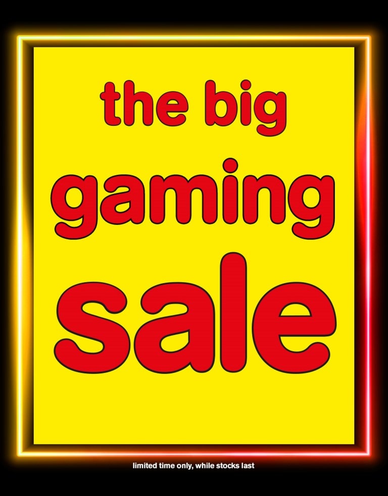 The Big Sale on Gaming