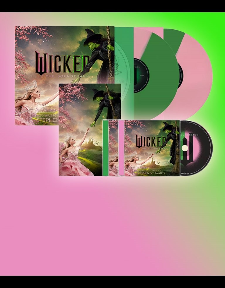 Wicked: The Soundtrack (hmv Exclusive) Split Green & Pink Vinyl & CD