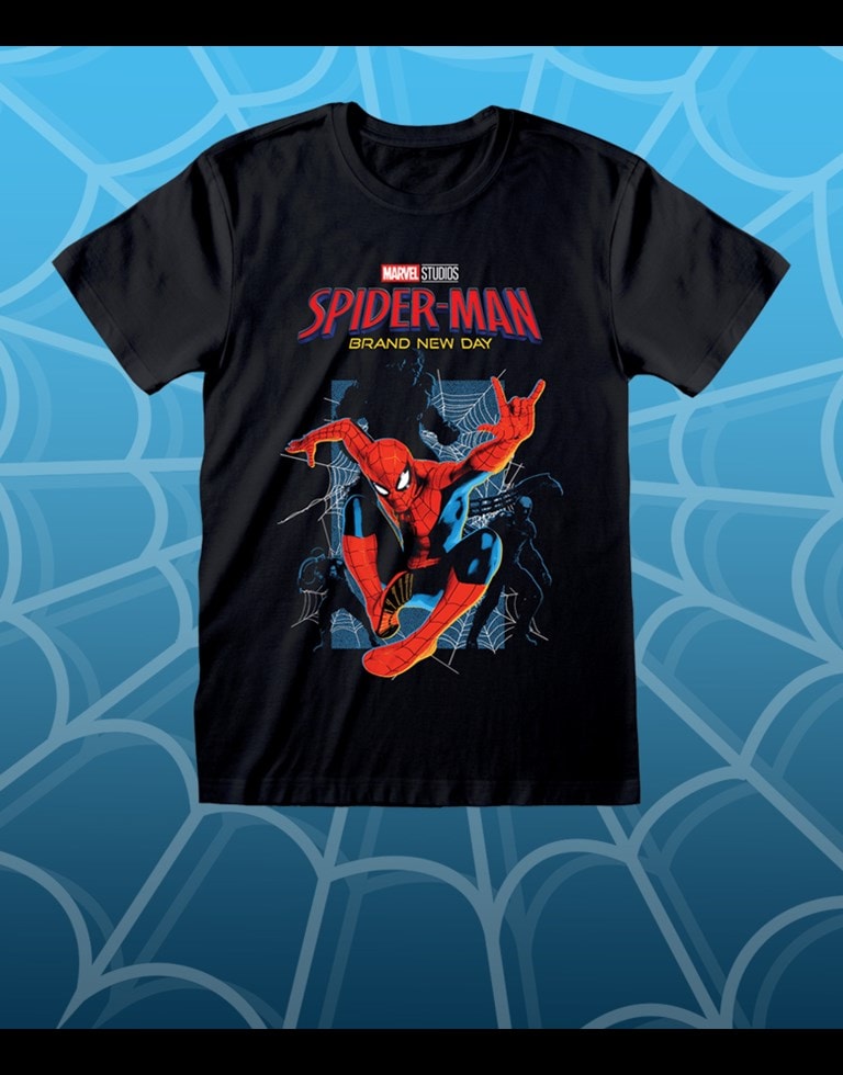 Shop the latest Spider-Man Brand New Day tees