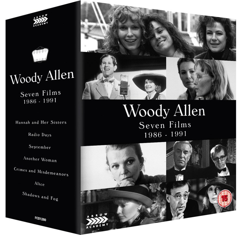 Woody Allen: Seven Films - 1986-1991 | Blu-ray Box Set | Free shipping ...