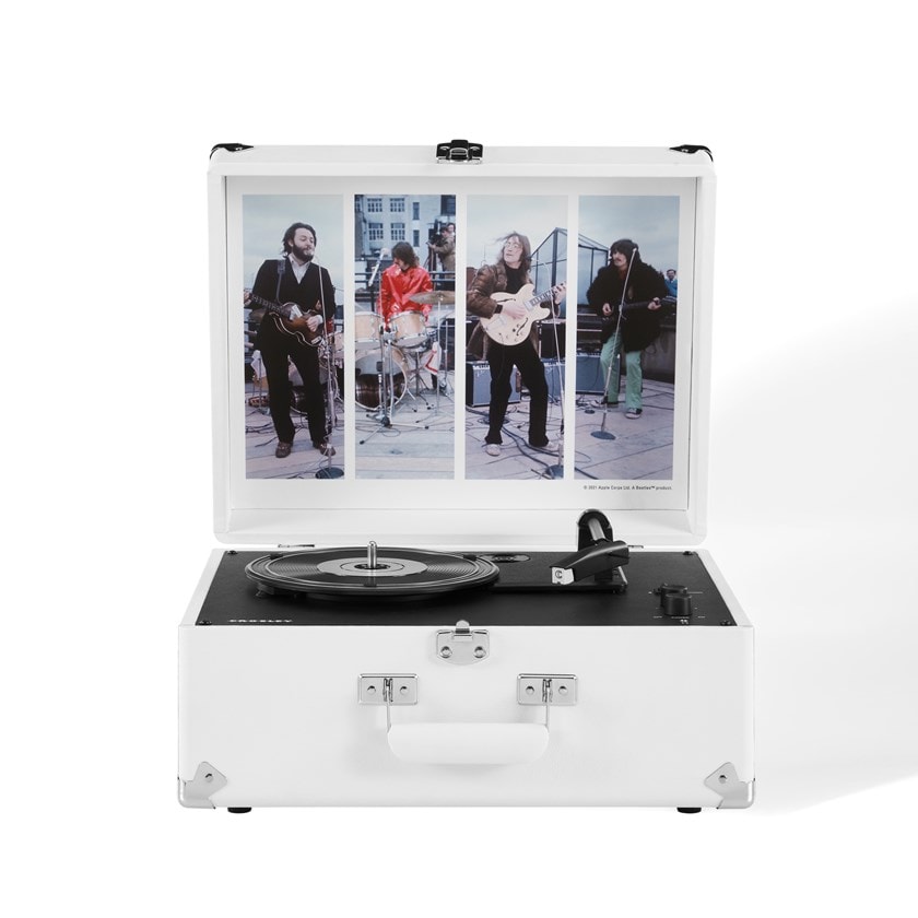 Crosley The Beatles Let It Be Anthology White Turntable