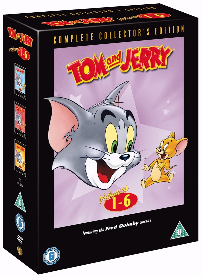 Tom and Jerry Classic Collection Volumes 16 DVD Box Set Free