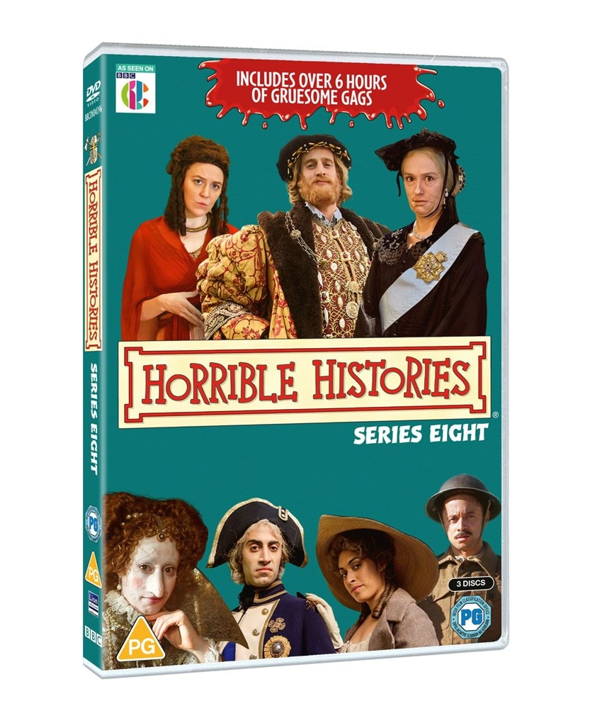 Horrible Histories: Series Eight | DVD Box Set | Free shipping over £20 ...