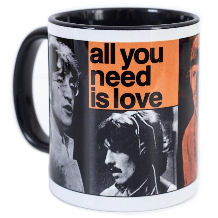 The Beatles All You Need Is Love Coloured Inner Mug