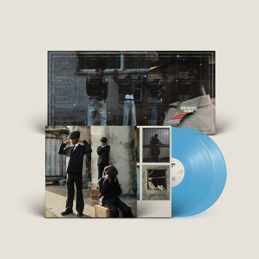Here Because of Hope - Transparent Ocean Blue 2LP