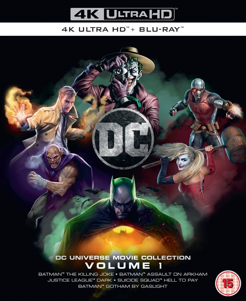 DC Animated Film Collection Volume 1 4K Ultra HD Bluray Free