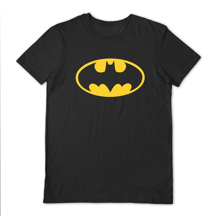 Batman Logo DC Comics Black Tee