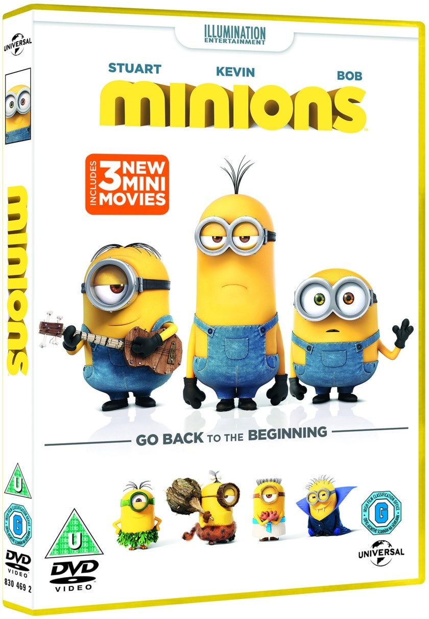 Minions | DVD | Free shipping over £20 | HMV Store