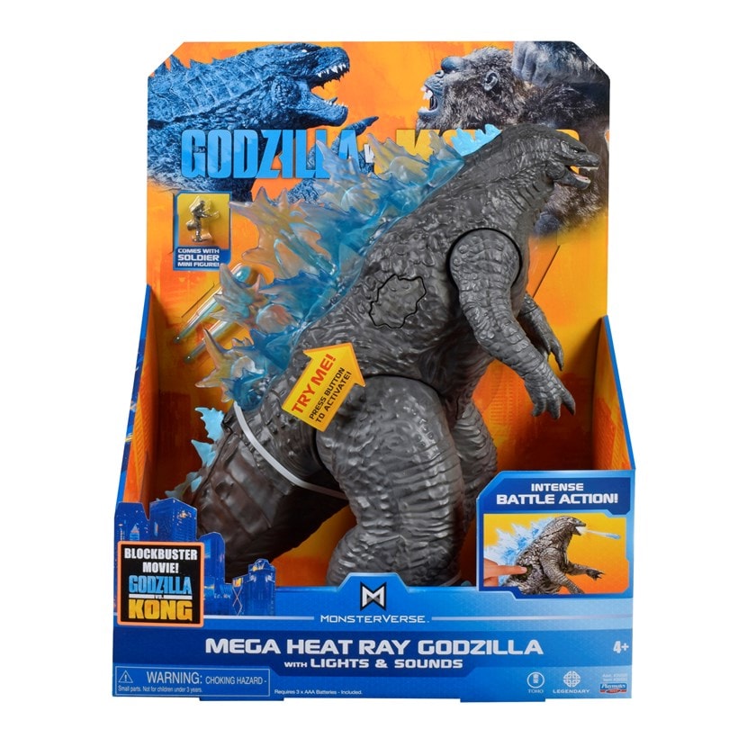 Monsterverse Godzilla vs Kong Mega Godzilla with Lights & Sounds