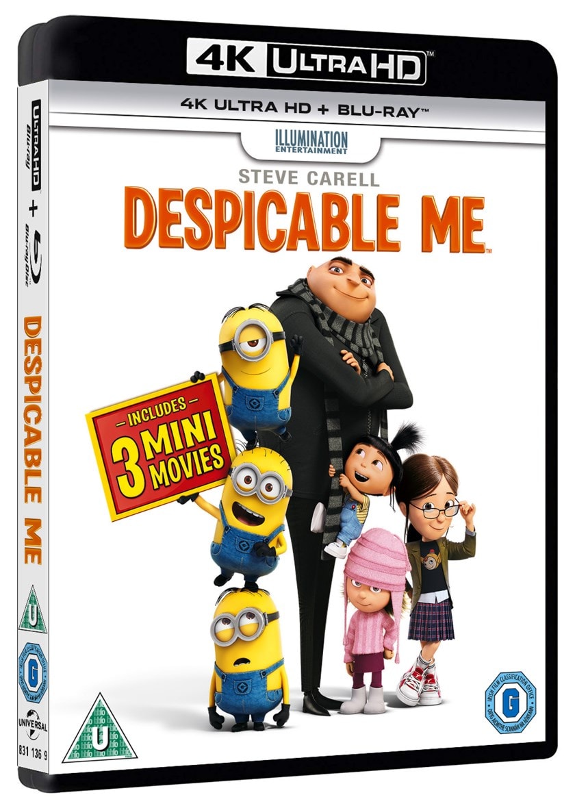 Despicable Me | 4K Ultra HD Blu-ray | Free shipping over £20 | HMV Store