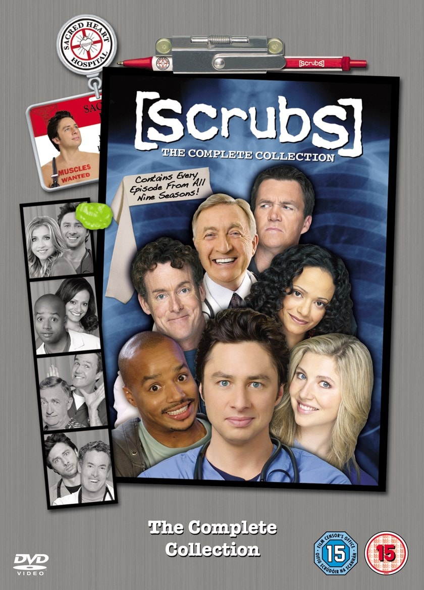 Scrubs The Complete Collection Dvd Box Set Free Shipping Over £20 Hmv Store 