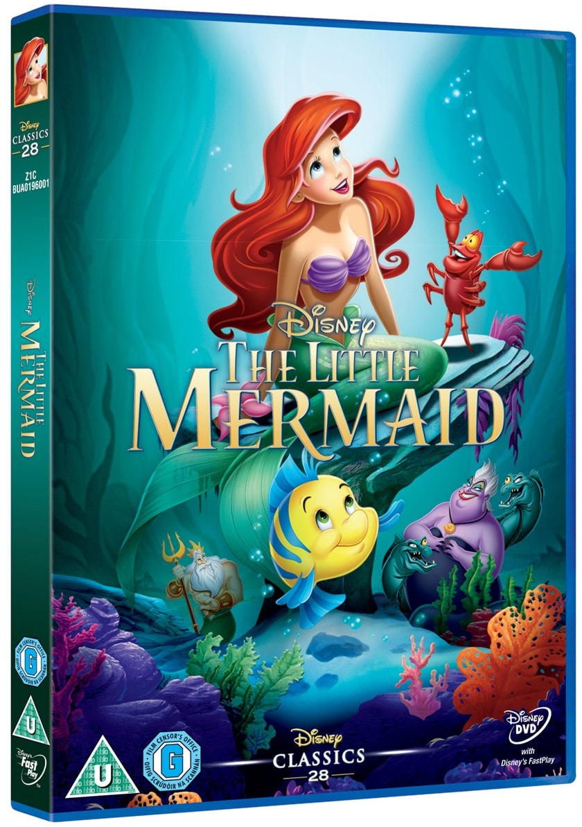 The Little Mermaid (Disney) DVD Free shipping over £20 HMV Store