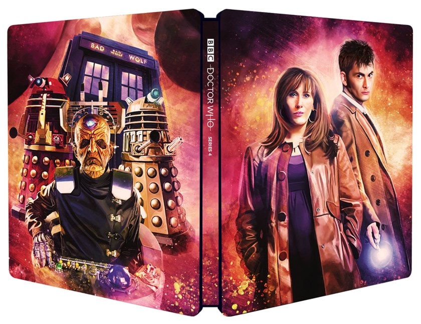 Doctor Who The Complete Fourth Series Bluray Steelbook Free