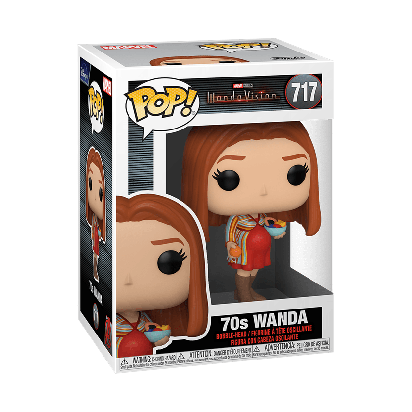 70s Wanda Maximoff (717) Wandavision: Marvel Pop Vinyl | Pop Vinyl