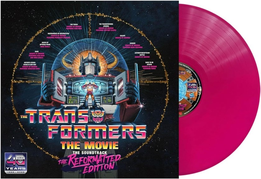 Transformers: The Movie: The Reformatted Edition - Energon Pink Vinyl