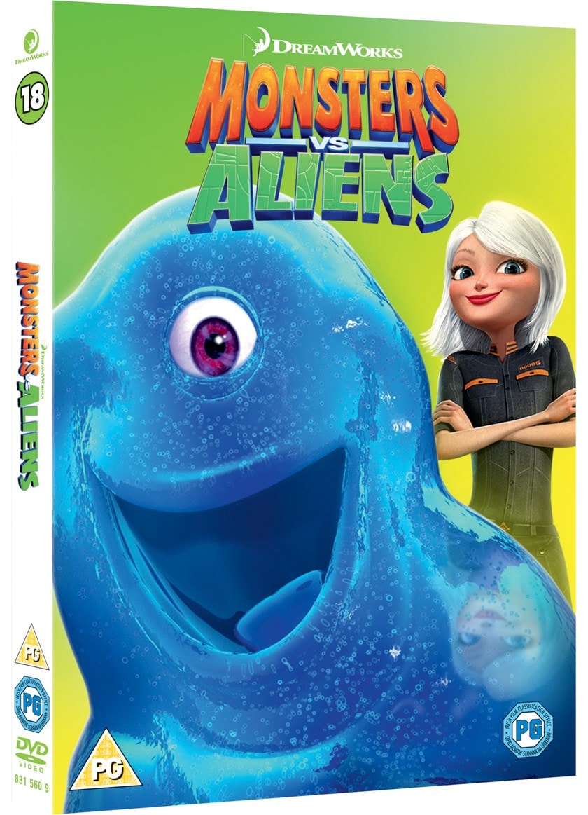 Monsters Vs Aliens DVD F