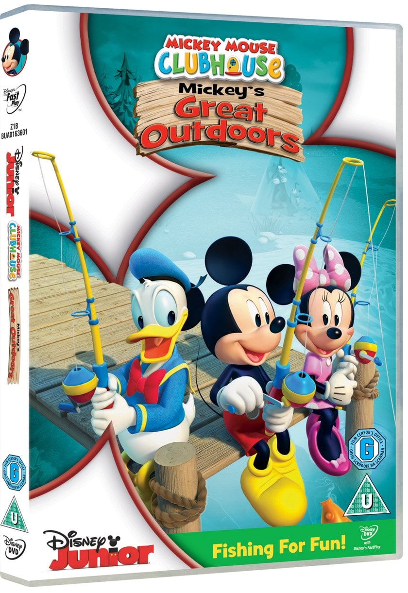 Mickey Mouse Clubhouse Mickeys Great Outdoors Dvd Free Shipping