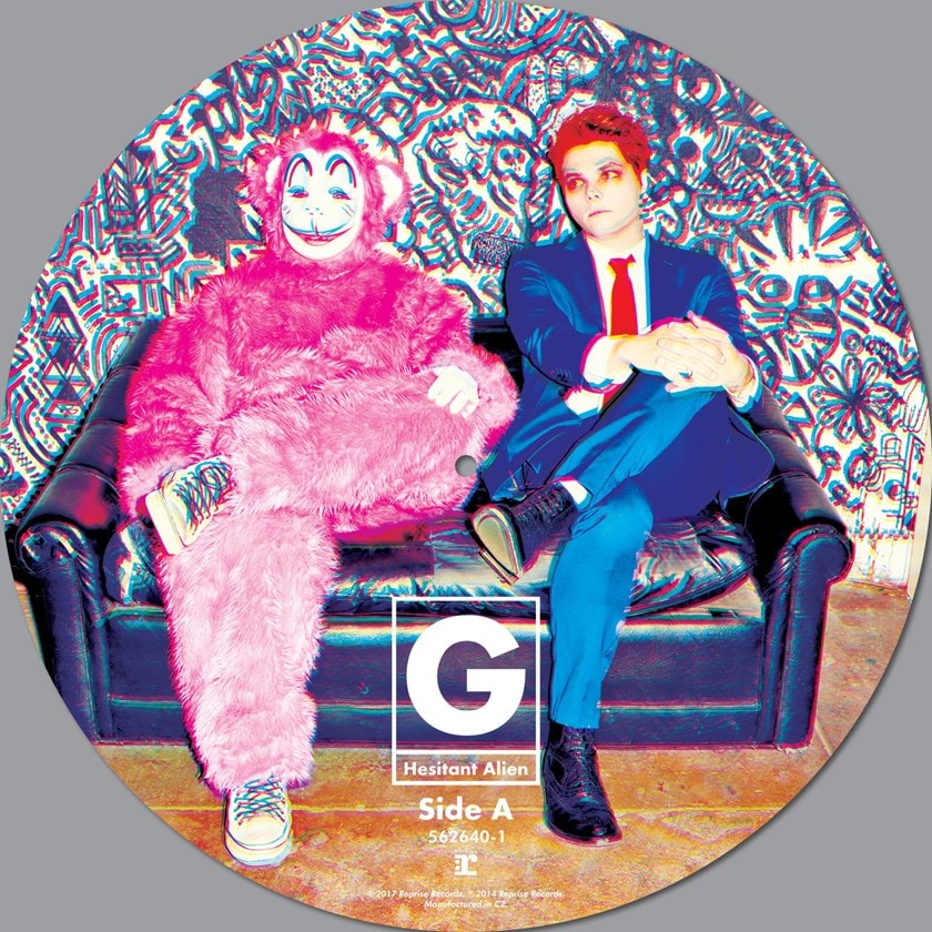 gerard way hesitant alien album cover