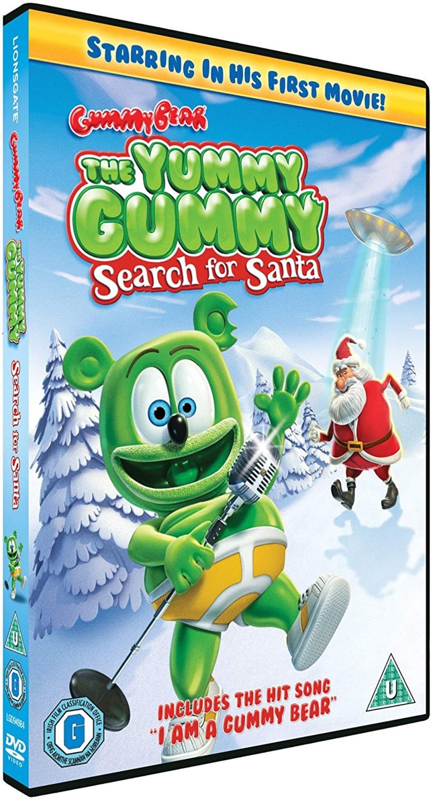 Gummy Bear The Yummy Gummy Search for Santa DVD Free shipping