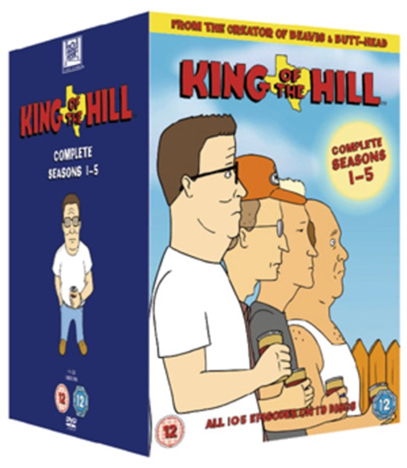 King of the Hill Complete Seasons 15 DVD Box Set Free shipping