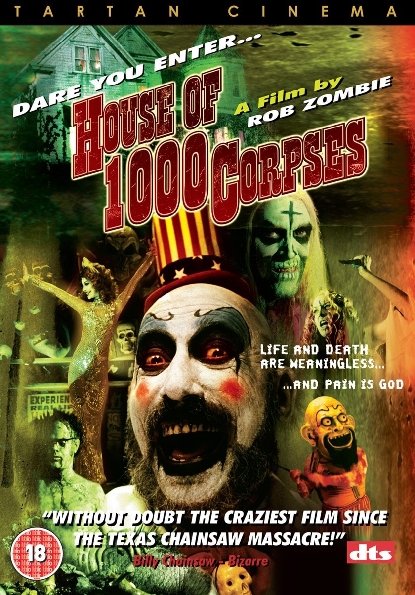 La Maison Des 1000 Morts Streaming House of 1000 Corpses | DVD | Free shipping over £20 | HMV Store
