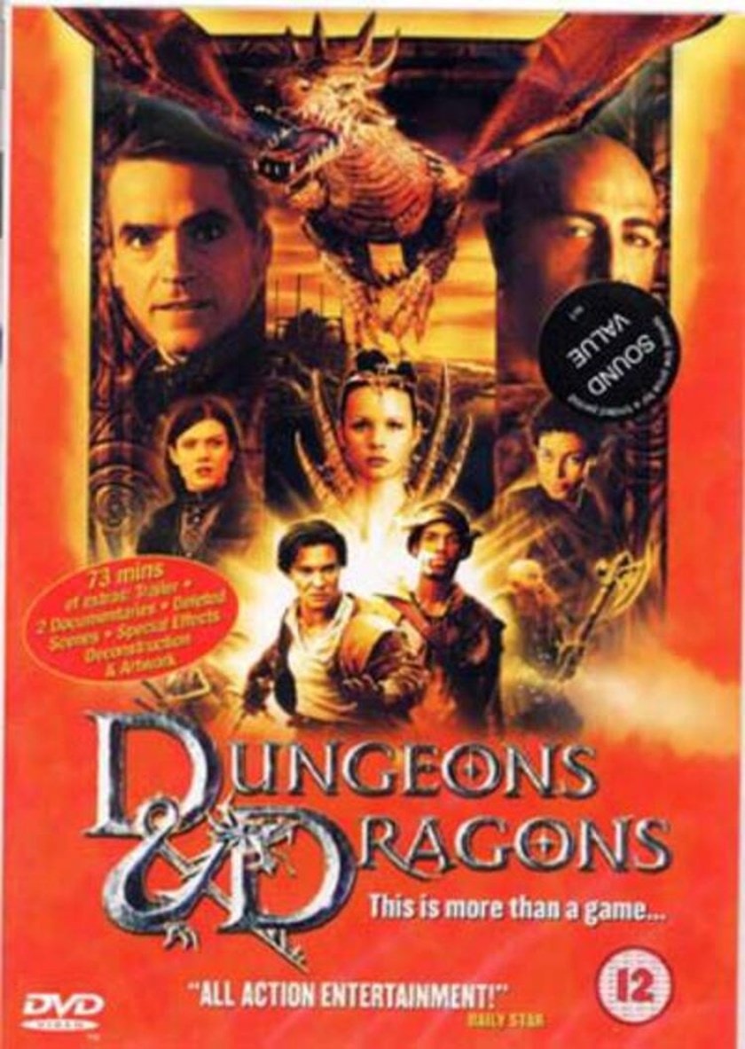 Dungeons and Dragons DVD Free shipping over £20 HMV Store