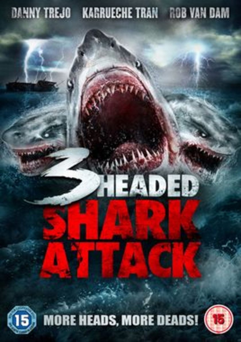 3headed Shark Attack DVD Free shipping