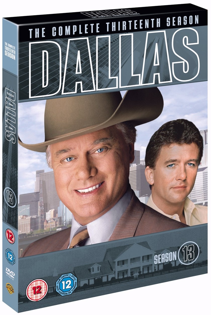 Dallas The Complete Thirteenth Season DVD Box Set Free shipping