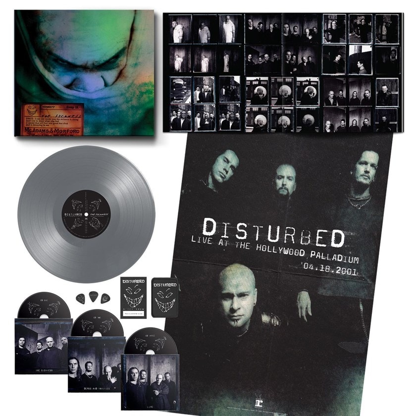 The Sickness: 25th Anniversary - Silver Vinyl + 3CD