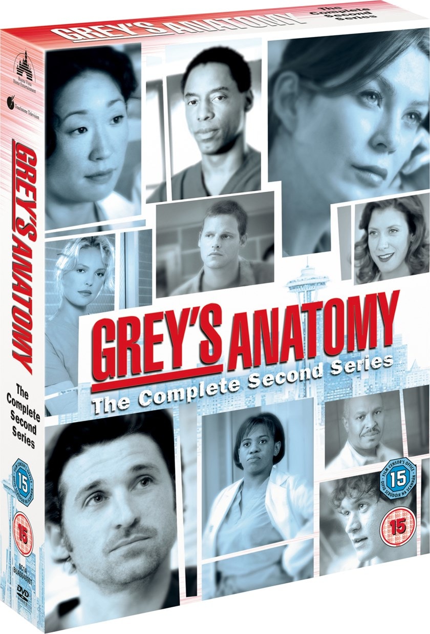 Grey's Anatomy: Complete Second Season | DVD Box Set | Free shipping ...