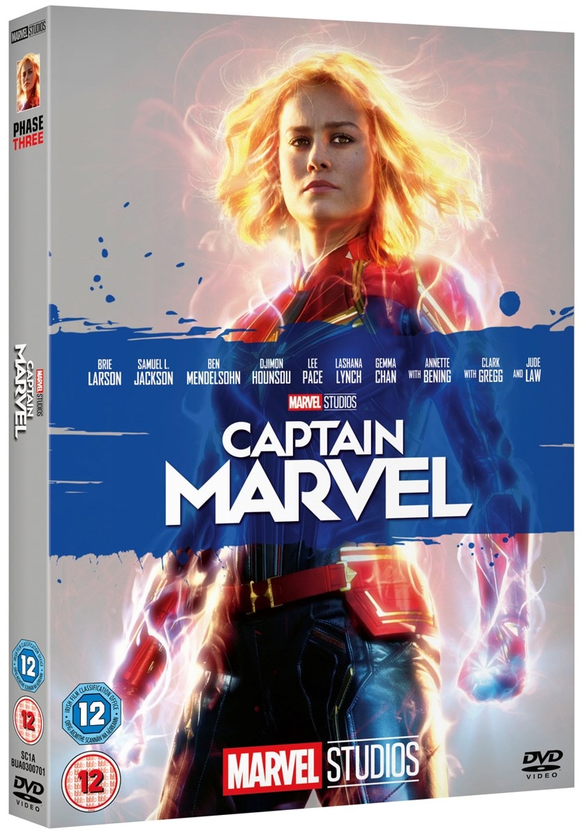 Captain Marvel DVD Free shipping over £20 HMV Store