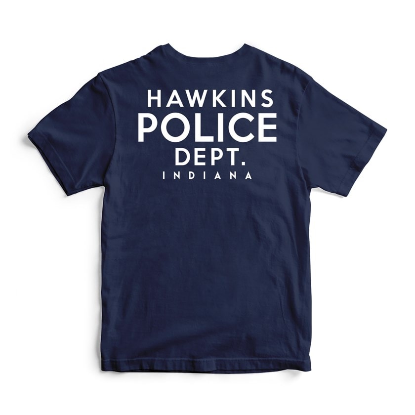 Stranger Things: Hawkins Police Dept (hmv Exclusive) | T-Shirt | Free ...