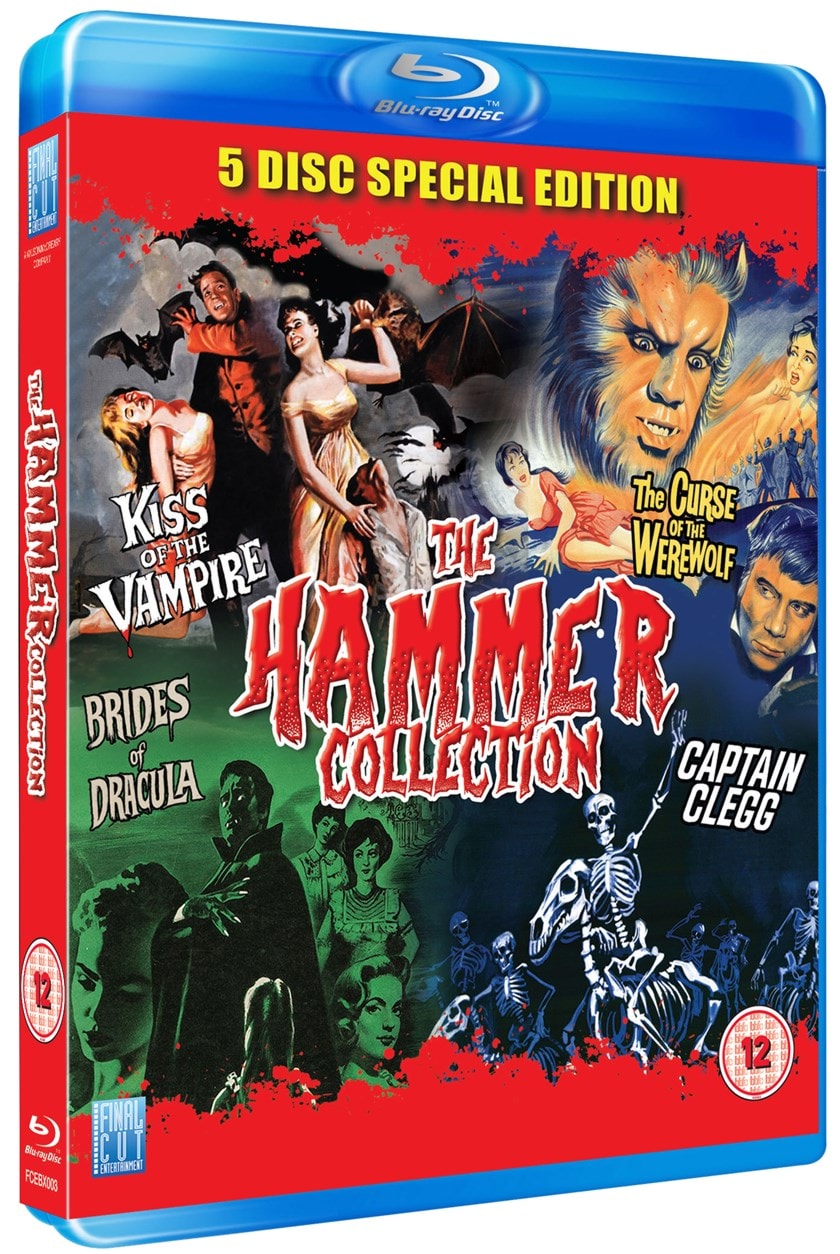 The Hammer Collection Bluray Free shipping over £20 HMV Store
