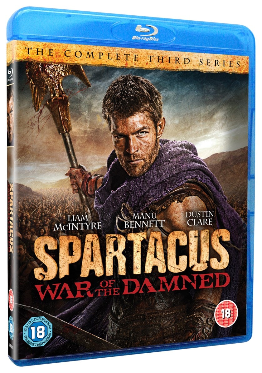 Spartacus - War of the Damned | Blu-ray Box Set | Free shipping over £ ...